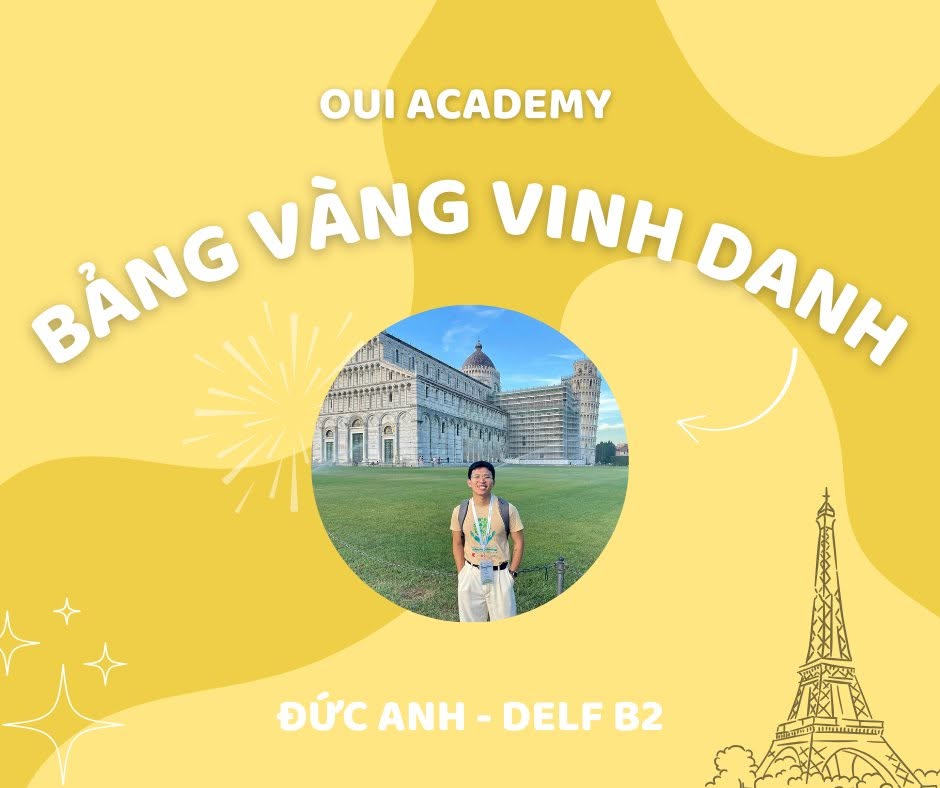 Đức Anh - học viên Oui Academy