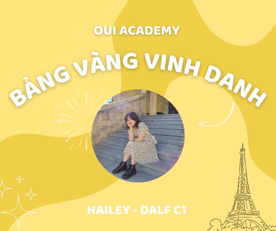 Hailey - học viên Oui Academy