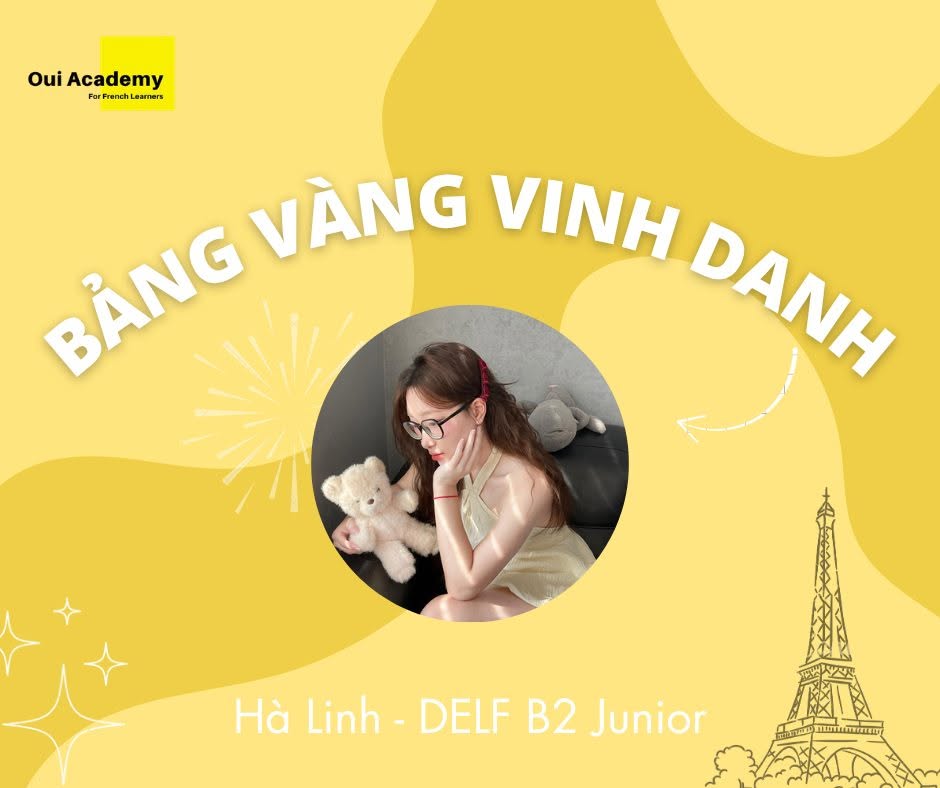 Hà Linh - học viên Oui Academy