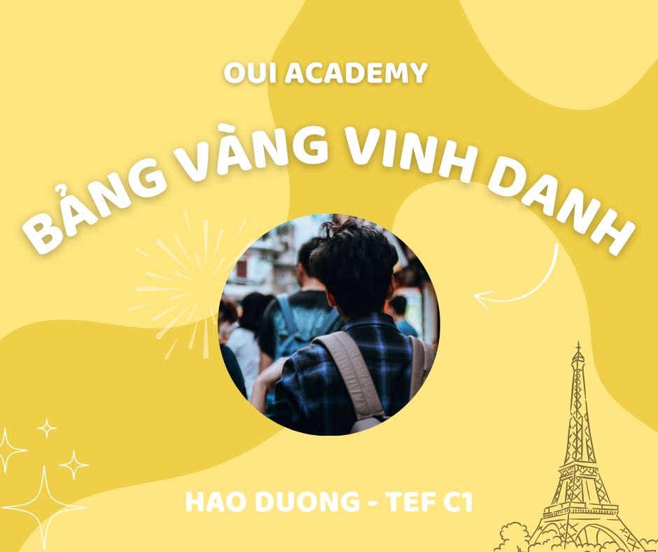 Hao Duong - học viên Oui Academy