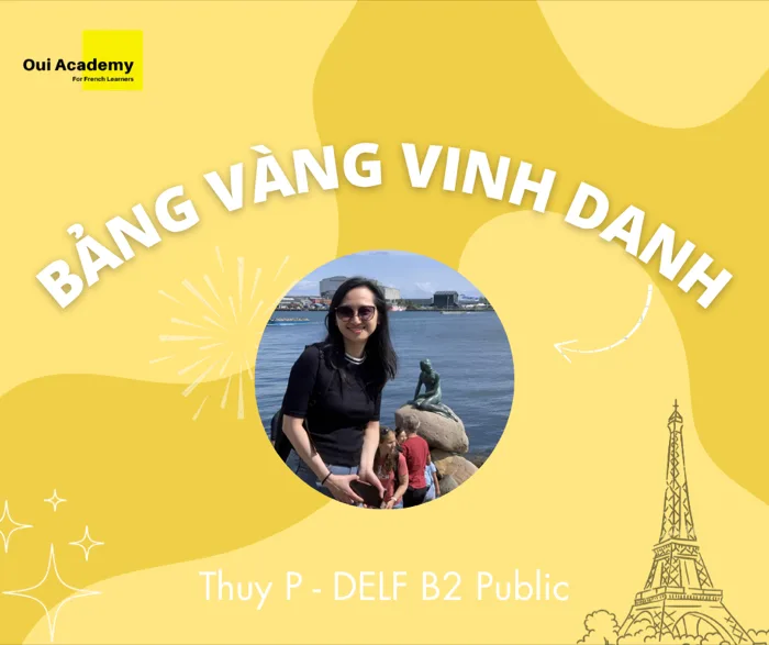 Thuỳ P. - Bảng vàng vinh danh Oui Academy